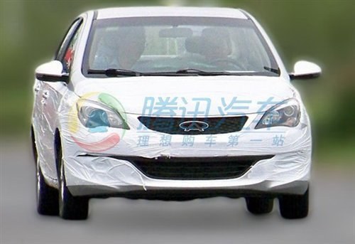 或明年推出 奇瑞全新a2路试谍照曝光
